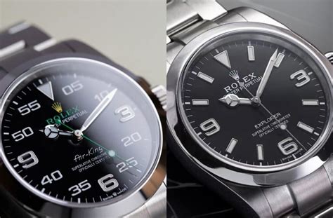 rolex air king vs breitling|rolex air king catalog.